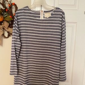 STS Navy and White Stripe Dress